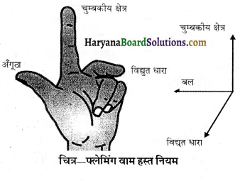 HBSE 10th Class Science Solutions Chapter 13 विद्युत धारा का चुम्बकीय प्रभाव 7