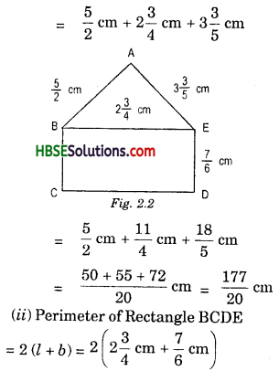 HBSE 7th Class Maths Solutions Chapter 2 Fractions and Decimals Ex 2.1 8