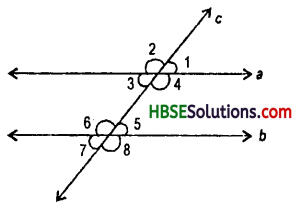 HBSE 7th Class Maths Solutions Chapter 5 Lines and Angles Ex 5.2 1