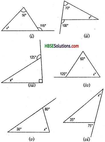HBSE 7th Class Maths Solutions Chapter 6 The Triangles and Its Properties Ex 6.2 2