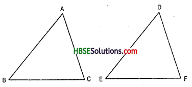 HBSE 7th Class Maths Solutions Chapter 7 Congruence of Triangles Ex 7.2 1
