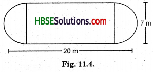 HBSE 8th Class Maths Solutions Chapter 11 Mensuration Ex 11.1 3