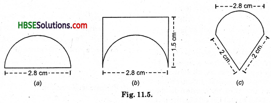 HBSE 8th Class Maths Solutions Chapter 11 Mensuration Ex 11.1 4