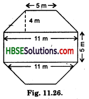 HBSE 8th Class Maths Solutions Chapter 11 Mensuration Ex 11.2 10
