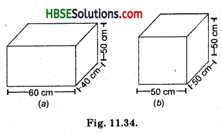 HBSE 8th Class Maths Solutions Chapter 11 Mensuration Ex 11.3 1