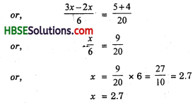 HBSE 8th Class Maths Solutions Chapter 2 Linear Equations in One Variable Ex 2.5 2