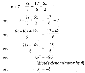 HBSE 8th Class Maths Solutions Chapter 2 Linear Equations in One Variable Ex 2.5 4