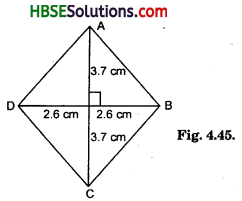 HBSE 8th Class Maths Solutions Chapter 4 Practical Geometry Ex 4.5 3