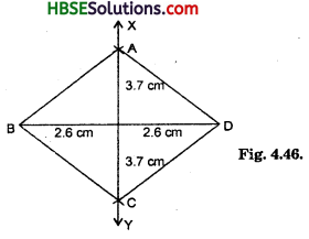 HBSE 8th Class Maths Solutions Chapter 4 Practical Geometry Ex 4.5 4