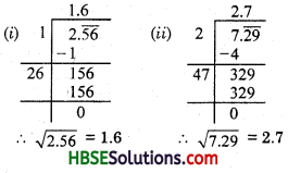 HBSE 8th Class Maths Solutions Chapter 6 Square and Square Roots Ex 6.4 4