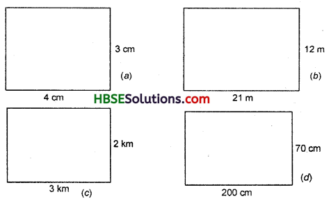 HBSE 6th Class Maths Solutions Chapter 10 Mensuration Ex 10.3 1