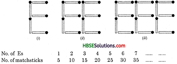HBSE 6th Class Maths Solutions Chapter 11 Algebra Ex 11.1 (6)
