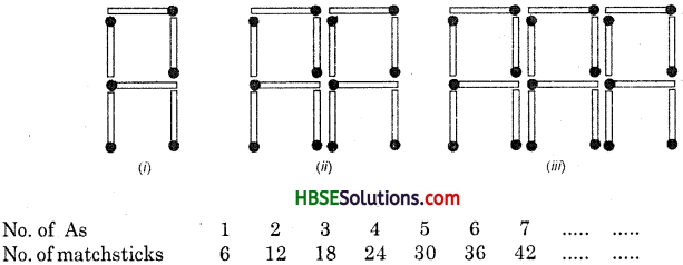 HBSE 6th Class Maths Solutions Chapter 11 Algebra Ex 11.1 (8)