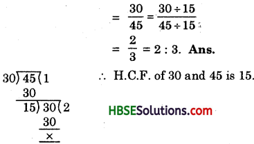 HBSE 6th Class Maths Solutions Chapter 12 Ratio and Proportion Ex 12.1 5