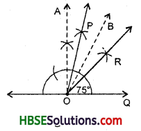 HBSE 6th Class Maths Solutions Chapter 14 Practical Geometry Ex 14.6 1