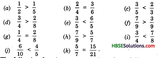HBSE 6th Class Maths Solutions Chapter 7 Fractions Ex 7.4 12