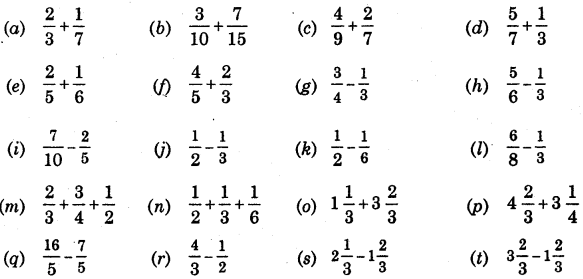 HBSE 6th Class Maths Solutions Chapter 7 Fractions Ex 7.6 1