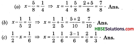 HBSE 6th Class Maths Solutions Chapter 7 Fractions Ex 7.6 6