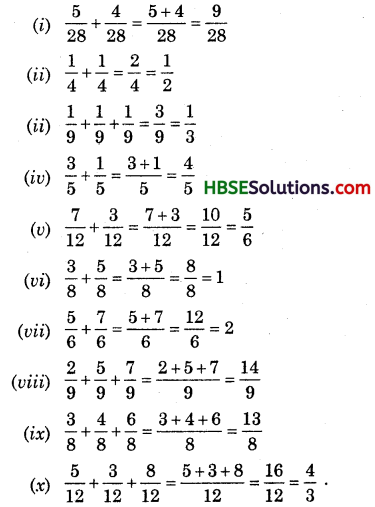 HBSE 6th Class Maths Solutions Chapter 7 Fractions Intext Questions 19