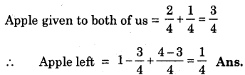 HBSE 6th Class Maths Solutions Chapter 7 Fractions Intext Questions 20