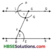 HBSE 7th Class Maths Solutions Chapter 10 Practical Geometry Ex 10.1