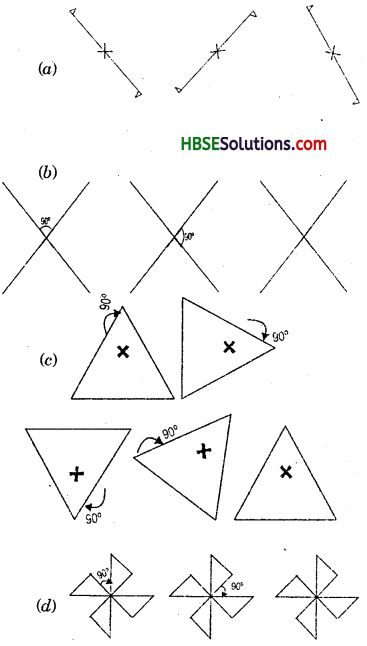 HBSE 7th Class Maths Solutions Chapter 14 Symmetry Ex 14.2 4