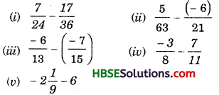 HBSE 7th Class Maths Solutions Chapter 9 Rational Numbers Ex 9.2 3