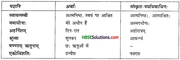 HBSE 7th Class Sanskrit Solutions Ruchira Chapter 3 स्वावलम्बनम्-9